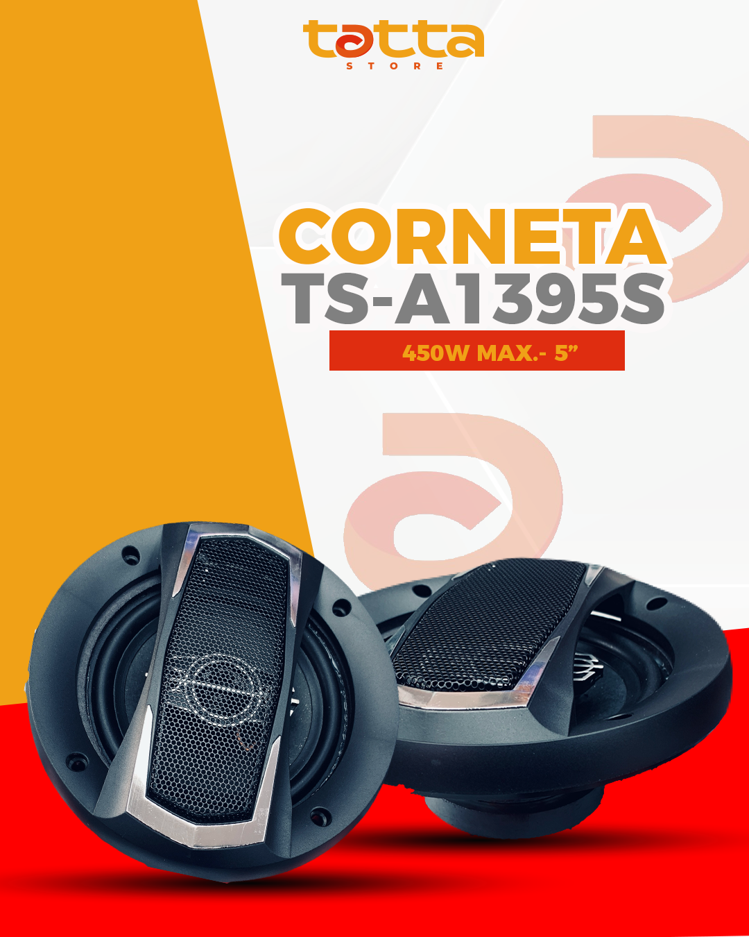 Cornetas altavoz Pioneer TS-A1395S 5"