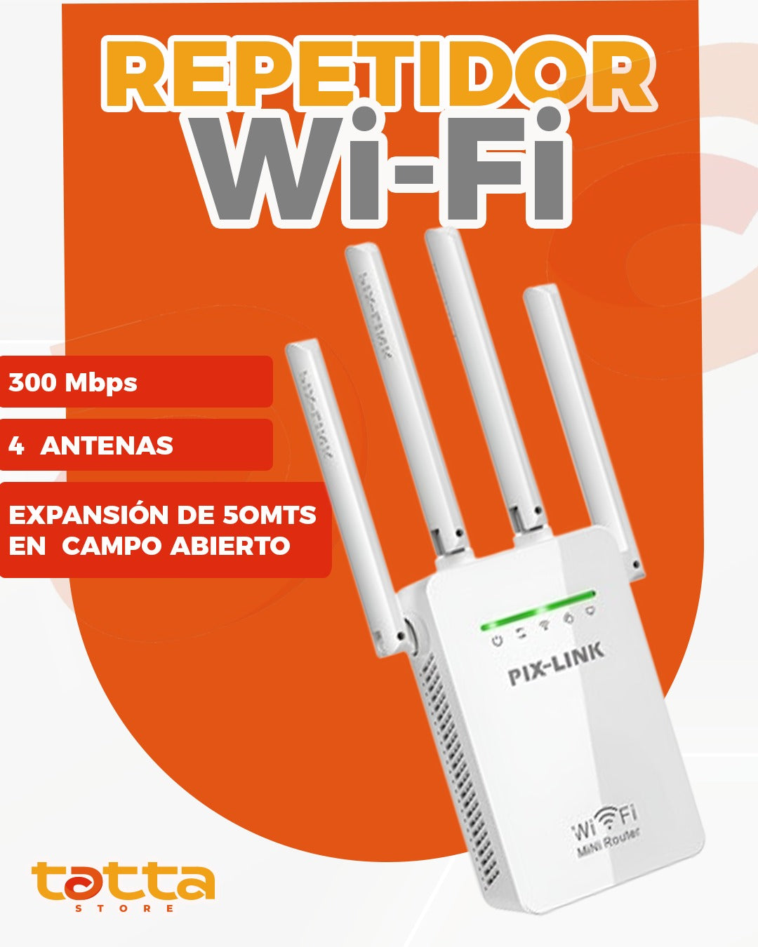 Repetidor de señal WIFI