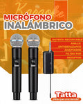 Micrófono inalámbrico dual YCC-58