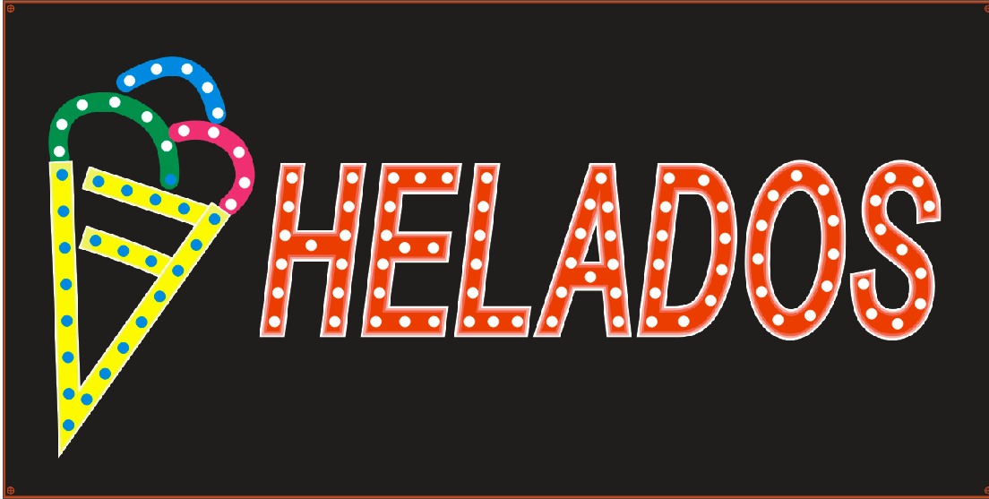 Aviso luminoso fijo LED