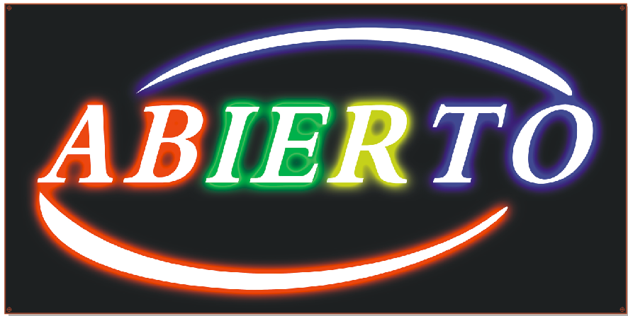 Aviso luminoso fijo LED