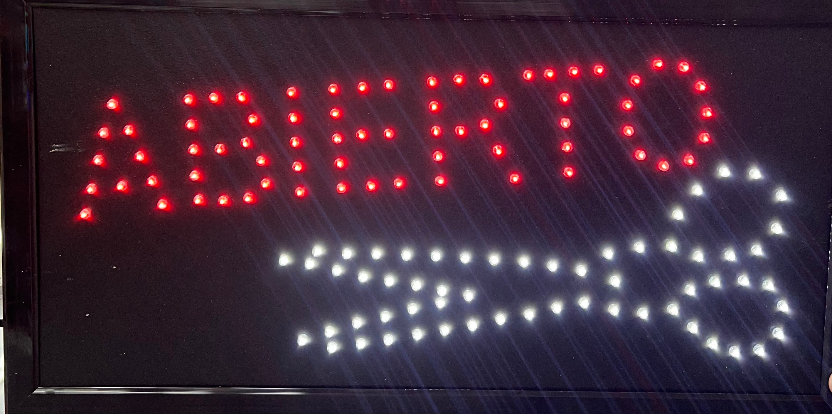 Aviso luminoso fijo LED