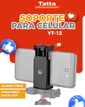 Gancho soporte para celular YT-12 en tripode