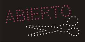 Aviso luminoso fijo LED