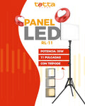 Panel LED 11" RL-11 con tripode