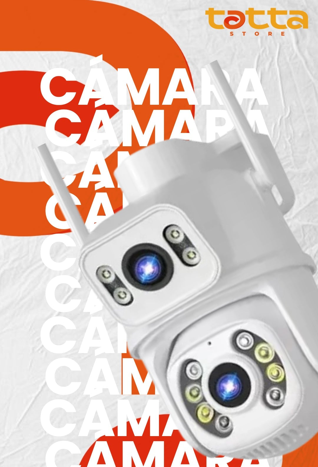 Cámara de seguridad dual